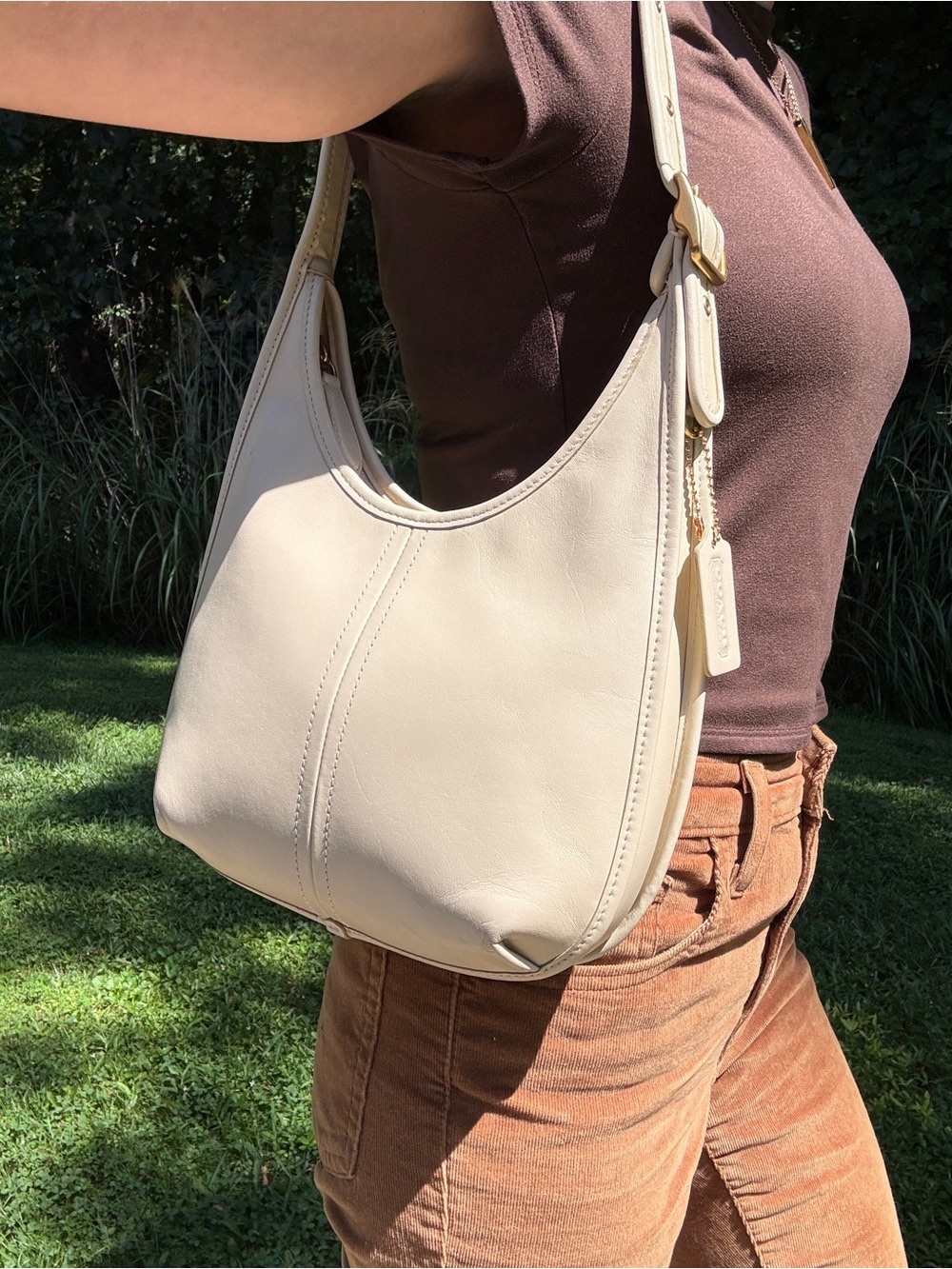 COACH Glovetanned Leather Ergo Shoulder
Bag